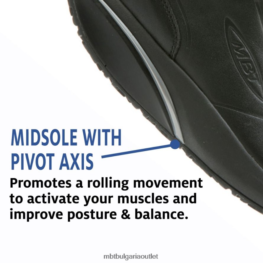 1997 г Черна кожа 6BLLJ8211 MBT Жени маратонки