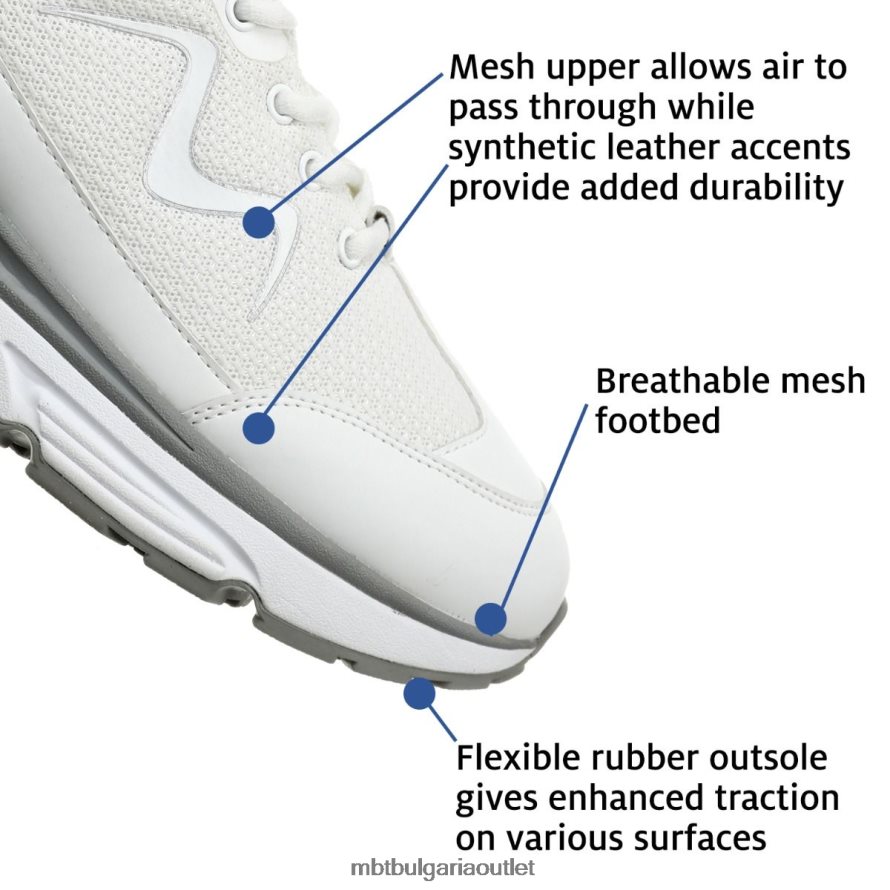 спорт 1 бяло 6BLLJ8123 MBT Жени обувки за ходене