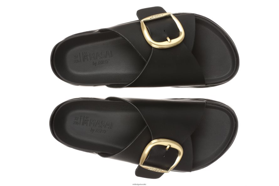 коза черен 6BLLJ8218 MBT Жени сандали