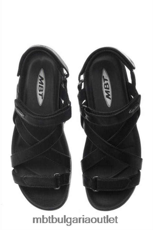 сандали с рокля kiburi черен 6BLLJ8242 MBT Жени сандали