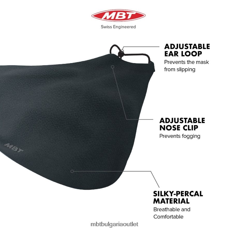 3d спортна маска черен 6BLLJ8250 MBT унисекс аксесоари